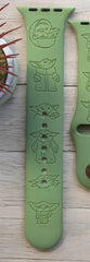Baby Yoda (Grogu) Engraved Watch Brand - SarenaTealDesigns