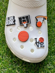 Basketball Clog Charms | Video Game Clog Charms | Fashion Charms | Clog Accessories | Bracelet Charms | Sports Clog Charms - SarenaTealDesigns