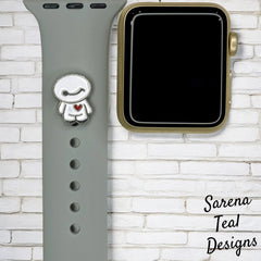 Baymax Watch Band Charm - SarenaTealDesigns
