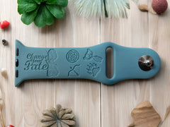 Brave 'Merida' Engraved Watch Band - SarenaTealDesigns