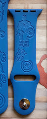 Captain America Engraved Watch Band - SarenaTealDesigns
