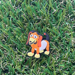 Cartoon Dog Toy Clog Charm - SarenaTealDesigns