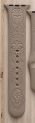 Chewbacca Engraved Watch Band - SarenaTealDesigns