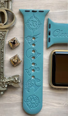 Club 33 Engraved Watch Band - SarenaTealDesigns