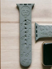 Coco the Movie Engraved Watch Band - SarenaTealDesigns