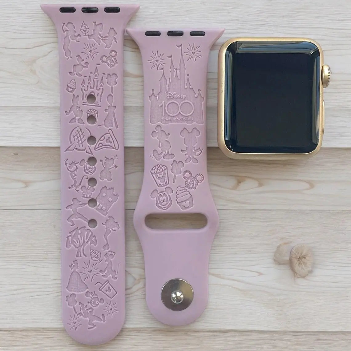 Disney 100 Year of Wonder Engraved Watch Band - SarenaTealDesigns