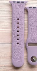 Disney Cats Engraved Watch Band - SarenaTealDesigns