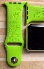 Disney Goofy Engraved Watch Band - SarenaTealDesigns