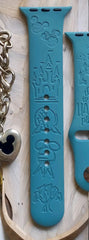 Disney Parks Engraved Watch Band - SarenaTealDesigns