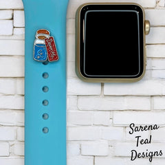 Drink Me Vial Watch Band Charm - SarenaTealDesigns