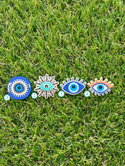Evil Eye Clog Charms | Video Game Clog Charms | Fashion Charms | Clog Accessories | Bracelet Charms | Sports Clog Charms - SarenaTealDesigns