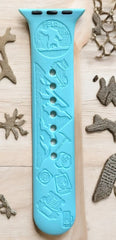 Expedition Everest Engraved Watch Band - SarenaTealDesigns