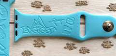Expedition Everest Engraved Watch Band - SarenaTealDesigns