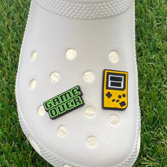Game Over Shoe Charm SarenaTealDesigns