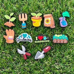 Gardening Clog Charms - SarenaTealDesigns
