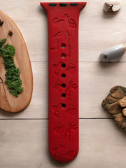 Gaston Engraved Watch Band - SarenaTealDesigns