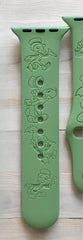 Jiminy Cricket Engraved Watch Band - SarenaTealDesigns