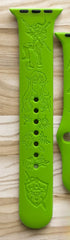 Legend of Zelda Engraved Watch Band - SarenaTealDesigns