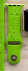 Legend of Zelda Engraved Watch Band - SarenaTealDesigns