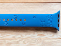 Lilo & Stitch Engraved Watch Band - SarenaTealDesigns