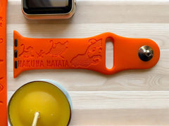 Lion King 'Simba' Engraved Watch Band - SarenaTealDesigns