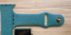 Loki Engraved Watch Band - SarenaTealDesigns