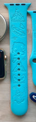 Matterhorn Engraved Watch Band - SarenaTealDesigns