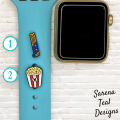 Mickey Churro - Popcorn Watch Band Charm - SarenaTealDesigns