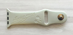 Mickey Mouse Engraved Watch Band - SarenaTealDesigns