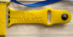 Minions Engraved Watch Band - SarenaTealDesigns