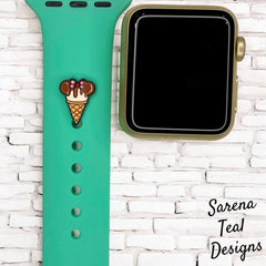 Minnie Ice Cream Watch Band Charm - SarenaTealDesigns