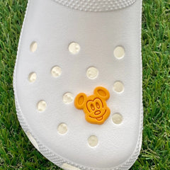 Mouse Waffle Clog Charm - SarenaTealDesigns
