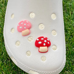 Mushroom Clog Charms - SarenaTealDesigns