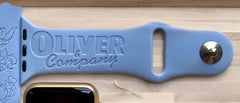 Oliver & Company Engraved Watch Band - SarenaTealDesigns
