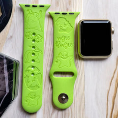 Oogie Boogie Engraved Watch Band - SarenaTealDesigns