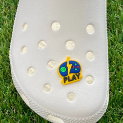 Play Video Game Controller Clog Charm - SarenaTealDesigns