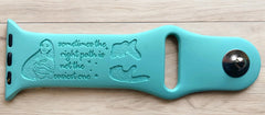Pocahontas Engraved Watch Band - SarenaTealDesigns