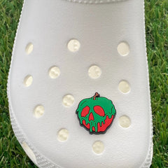 Poison Apple Clog Charm - SarenaTealDesigns