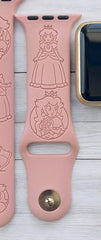 Princess Peach Watch Band - SarenaTealDesigns