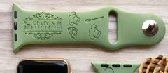 Ratatouille 'Remy' Engraved Watch Band - SarenaTealDesigns