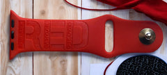 Remember Everyone Deployed Engraved Watch Band - SarenaTealDesigns