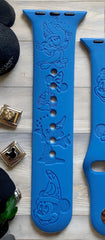 Sorcerer Mickey Engraved Watch Band - SarenaTealDesigns