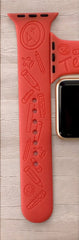 Teacher Engraved Watch Band - SarenaTealDesigns