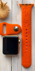 Tigger Engraved Watch Band - SarenaTealDesigns