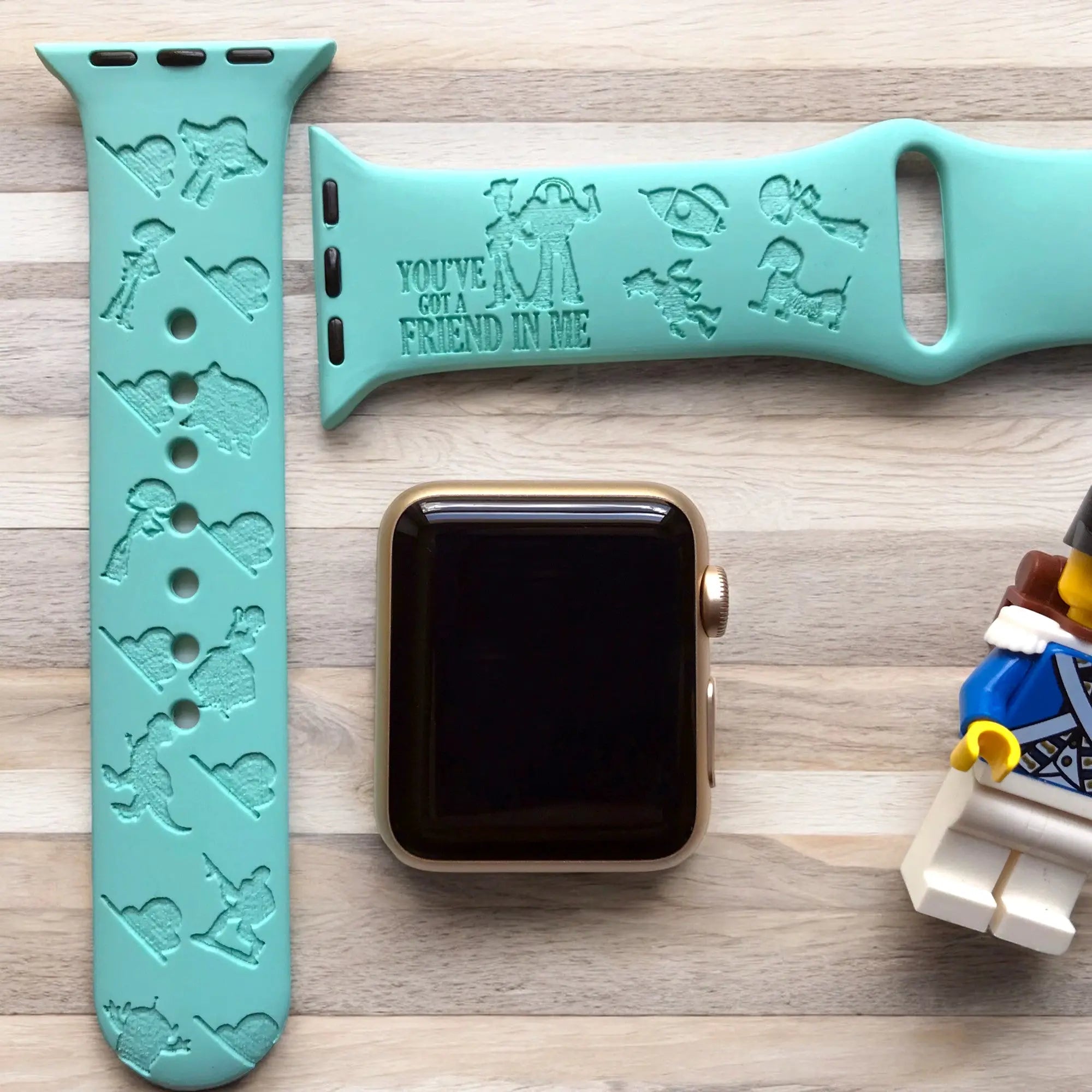Toy Story Engraved Watch Band - SarenaTealDesigns