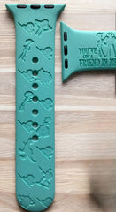 Toy Story Engraved Watch Band - SarenaTealDesigns