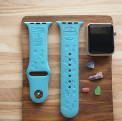 Up Movie Engraved Watch Band - SarenaTealDesigns