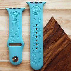 Up Movie Engraved Watch Band - SarenaTealDesigns