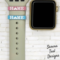 Disney Castle Home Watch Band Slider Charm - SarenaTealDesigns