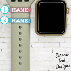 Disney Castle Home Watch Band Slider Charm - SarenaTealDesigns
